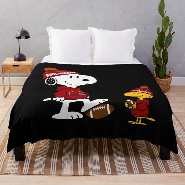 Aperçu de l'œuvre Les Buccaneers de Tampa Bay - Snoopy et Woodstock Football créée et vendue par SanJayyy8318.