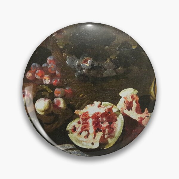 Item preview, Fruit Still Life with Pomegranates and Grapes designed and sold by zyeuxo.