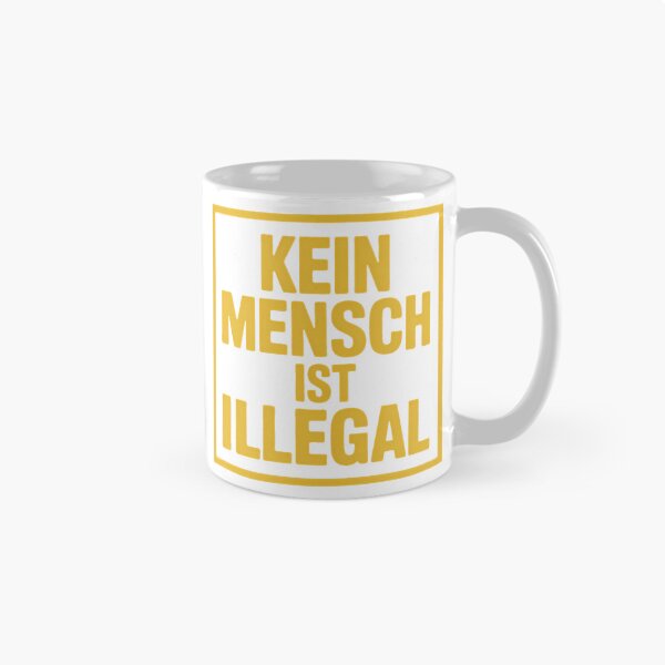 Item preview, Kein Mensch ist illegal – Statement für Menschenrechte und Solidarität designed and sold by LoFizzy.