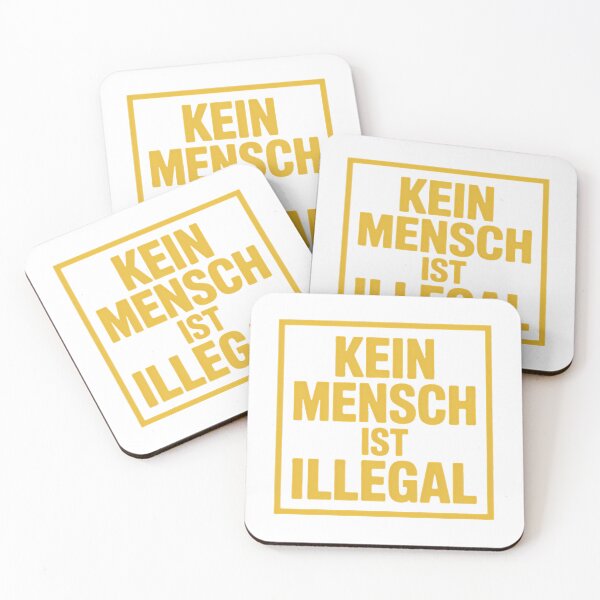 Artikelvorschau, Kein Mensch ist illegal – Erklärung für Menschenrechte und Solidarität entworfen und verkauft von LoFizzy.