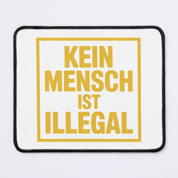 Item preview, Kein Mensch ist illegal – Statement für Menschenrechte und Solidarität designed and sold by LoFizzy.