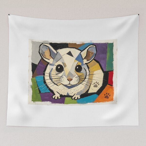 Item preview, impasto portrait designed and sold by forget45studio.