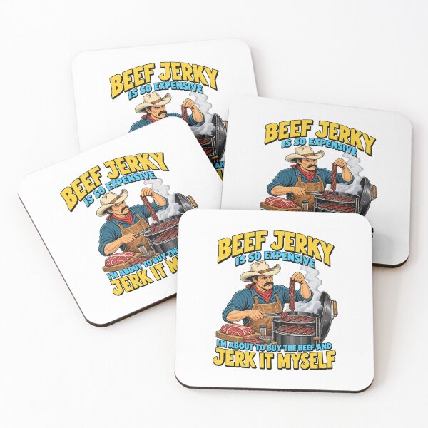 Item preview, Beef Jerky Is So Expensive Funny Cowboy BBQ Smoker Design designed and sold by CaChimShop.