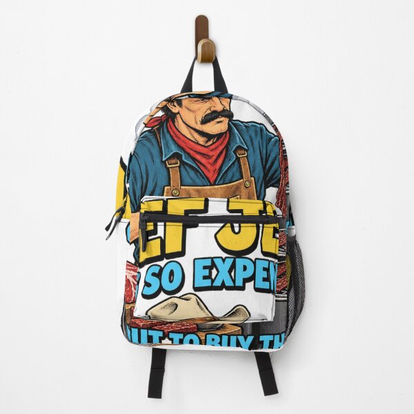 Item preview, Beef Jerky Is So Expensive Funny Cowboy BBQ Smoker Design designed and sold by CaChimShop.