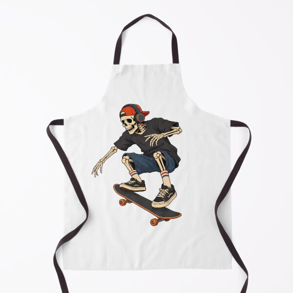 Item preview, Skeleton Skateboarding Playing Graphic designed and sold by OlyvieArt.
