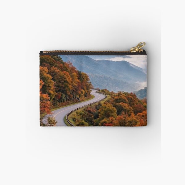 Item preview, Blue Ridge Parkway National Park Photo - Scenic Overlook - Autumn Mountain Sunset Photo designed and sold by CattlettArt.