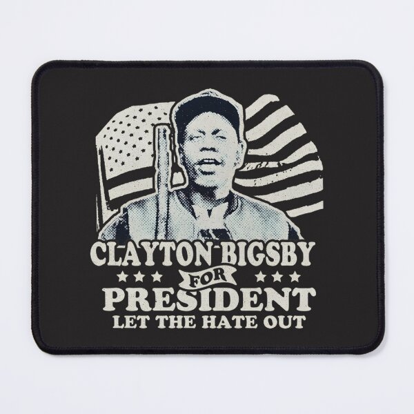 Item preview, Clayton Bigsby Inspired Political Satire Design for President Campaign designed and sold by NSArtist123.
