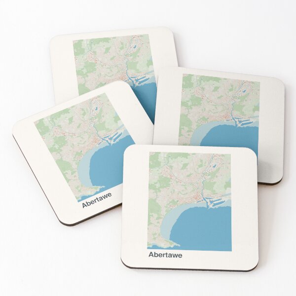 Item preview, Swansea Minimalistic Map Art designed and sold by MapsNerd.