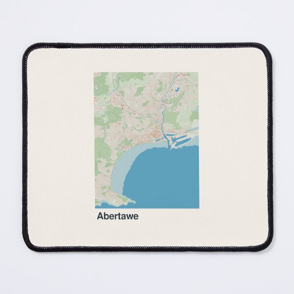 Item preview, Swansea Minimalistic Map Art designed and sold by MapsNerd.