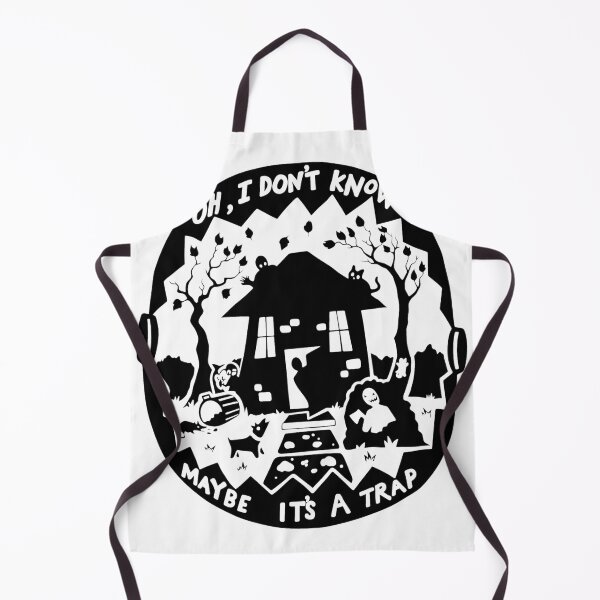 Item preview, Spooky House Trap Silhouette Art designed and sold by HowardWill.