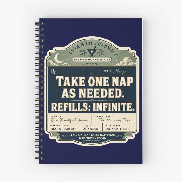 Item preview, Take One Nap As Needed Refills Infinite Shirt, Funny Nap T-Shirt, Lazy Humor Tee, Self Care Gift Shirt, Vintage Prescription Label Graphic designed and sold by TshirtsLabs.