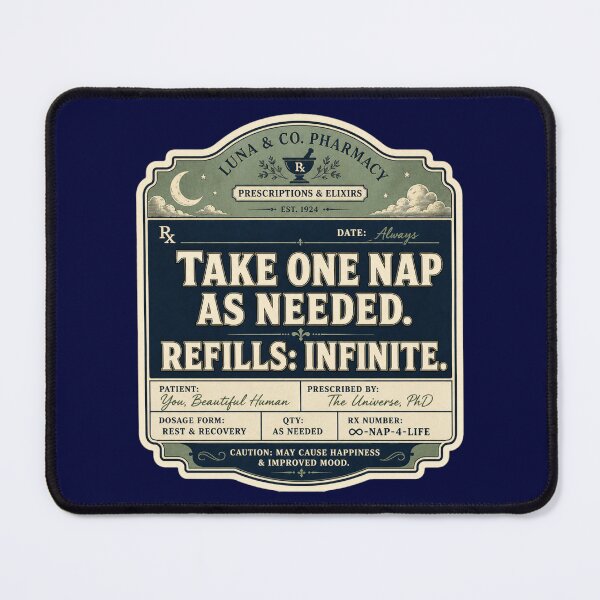 Item preview, Take One Nap As Needed Refills Infinite Shirt, Funny Nap T-Shirt, Lazy Humor Tee, Self Care Gift Shirt, Vintage Prescription Label Graphic designed and sold by TshirtsLabs.