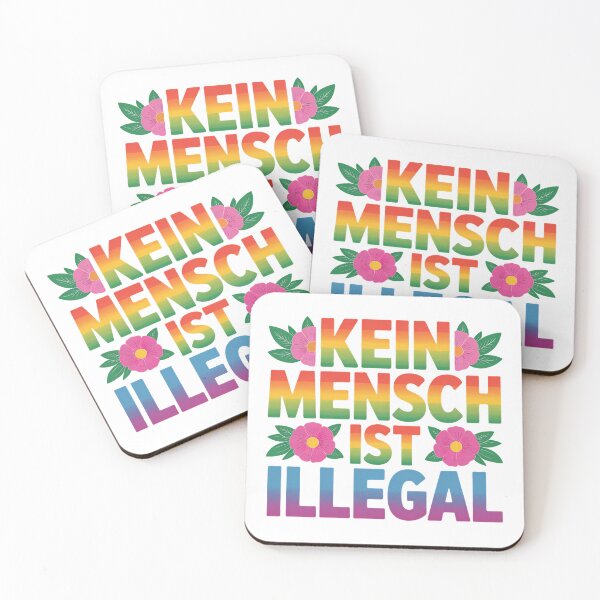 Artikelvorschau, Kein Mensch ist illegal – Erklärung für Menschenrechte und Solidarität entworfen und verkauft von LoFizzy.