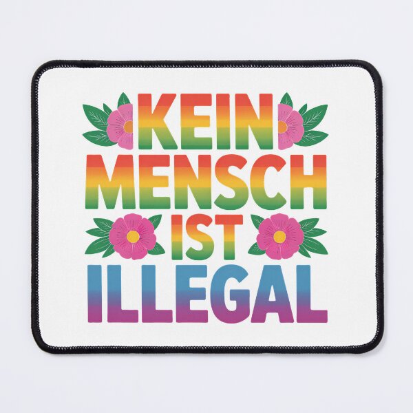 Item preview, Kein Mensch ist illegal – Statement für Menschenrechte und Solidarität designed and sold by LoFizzy.