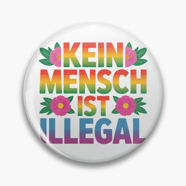 Item preview, Kein Mensch ist illegal – Statement für Menschenrechte und Solidarität designed and sold by LoFizzy.