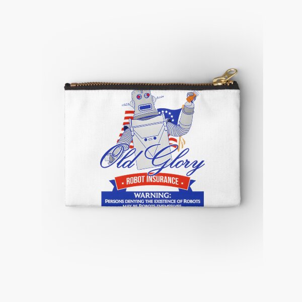Item preview, Old Glory Robot Insurance Vintage Commercial Inspired Design designed and sold by NSArtist123.