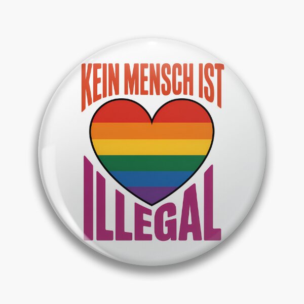 Item preview, Kein Mensch ist illegal – Statement für Menschenrechte und Solidarität designed and sold by LoFizzy.