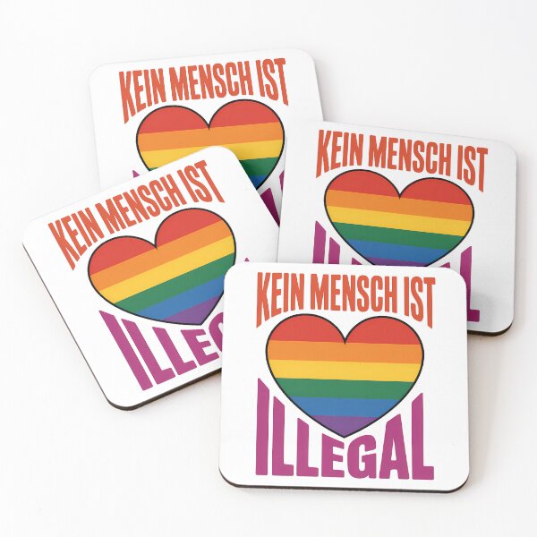 Artikelvorschau, Kein Mensch ist illegal – Erklärung für Menschenrechte und Solidarität entworfen und verkauft von LoFizzy.