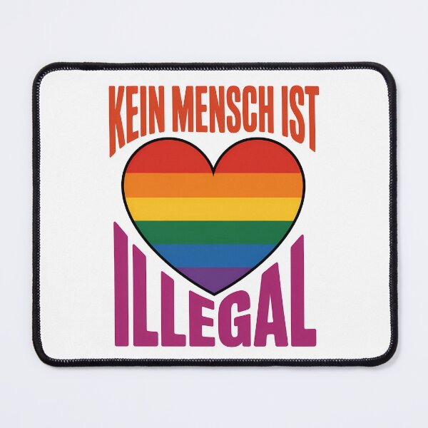 Item preview, Kein Mensch ist illegal – Statement für Menschenrechte und Solidarität designed and sold by LoFizzy.
