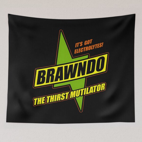 Item preview, Brawndo Logo designed and sold by DinoWeissnat.