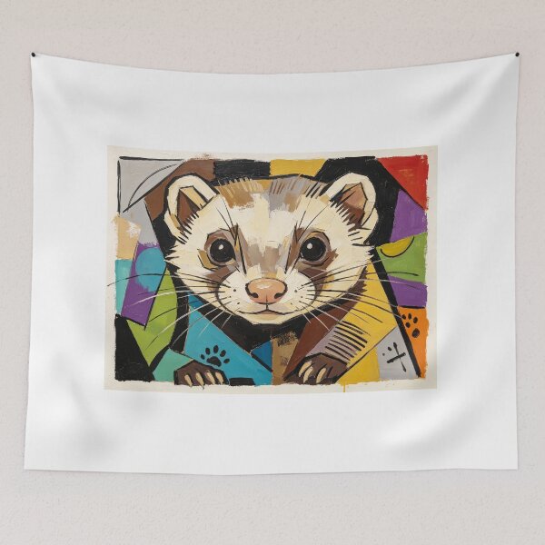 Item preview, impasto portrait designed and sold by forget45studio.