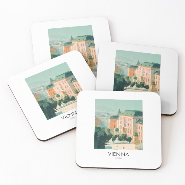 Item preview, Vienna – Palace and Park Travel Print, Austria designed and sold by MarkedArtPrints.