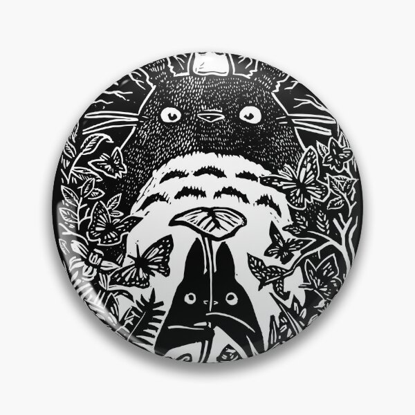 Artikelvorschau, Totoro, süßer Waldgeist, Schmetterlingsgarten, Mein Nachbar Totoro, Anime-Grafik entworfen und verkauft von neelydirt-r.