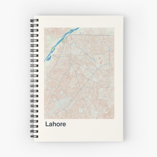 Item preview, Lahore Minimalistic Map Art designed and sold by MapsNerd.