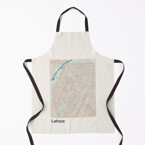 Item preview, Lahore Minimalistic Map Art designed and sold by MapsNerd.