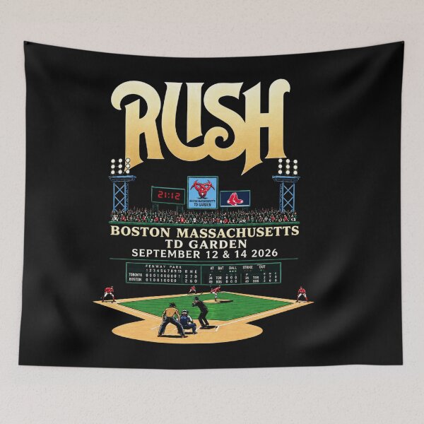 Item preview, Rush Boston Massachusetts TD Garden September 12 And 14 2026  designed and sold by moonfullStudio.