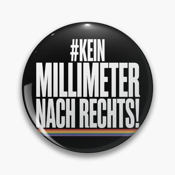 Item preview, Kein Millimeter Rechts – Statement für Menschenrechte und Solidarität designed and sold by LoFizzy.