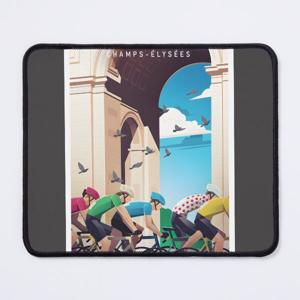 Item preview, Champs-Elysées Paris Cycling Race Finish Line Artwork designed and sold by Mohammad Alsaeed Ibrahim.