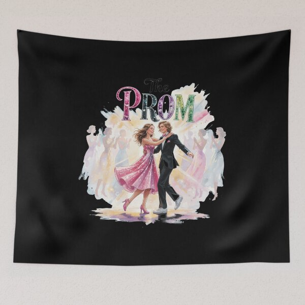 Item preview, The Prom Watercolor Dancing Couple Art designed and sold by ELIZABEDWIN12.