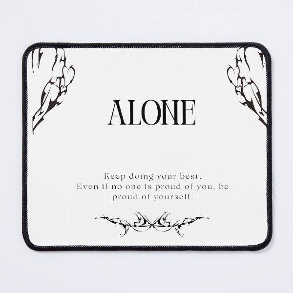Item preview, Alone Keep Doing Your Best Aesthetic designed and sold by Mr besho.