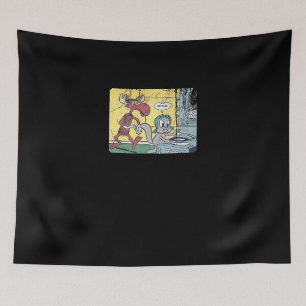 Item preview, DJ Rocky and Bullwinkle #2963 designed and sold by shawn-muse.