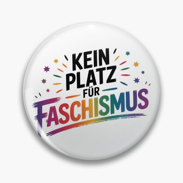 Item preview, Kein Platz für Faschismus – Statement für Menschenrechte und Solidarität designed and sold by LoFizzy.