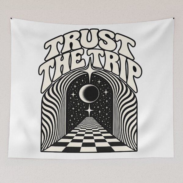 Item preview, "Trust The Trip" designed and sold by Digitalys Studios.