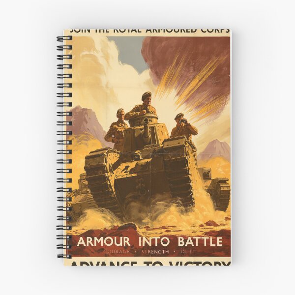 Item preview, Royal Armoured Corps Strength Skill and Duty designed and sold by Skyframe Aviation.
