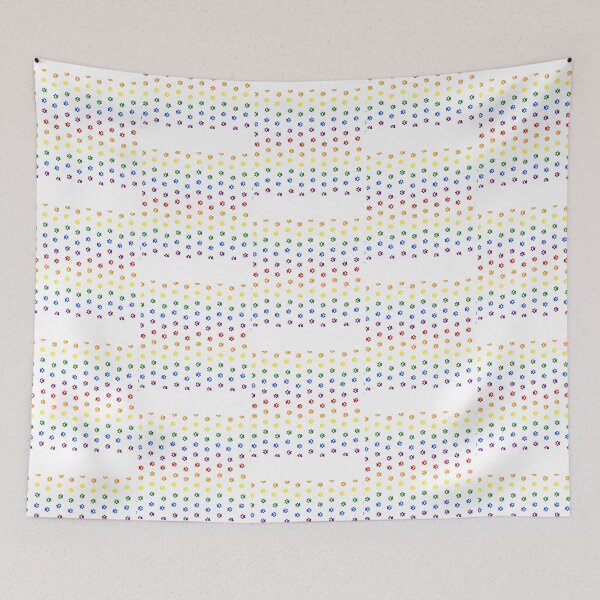 Item preview, Many Rainbow Paws - Cat Paws - Dog Paws - Animal Paws - Pride Rainbow Lgbtq designed and sold by Madrigalleryp.