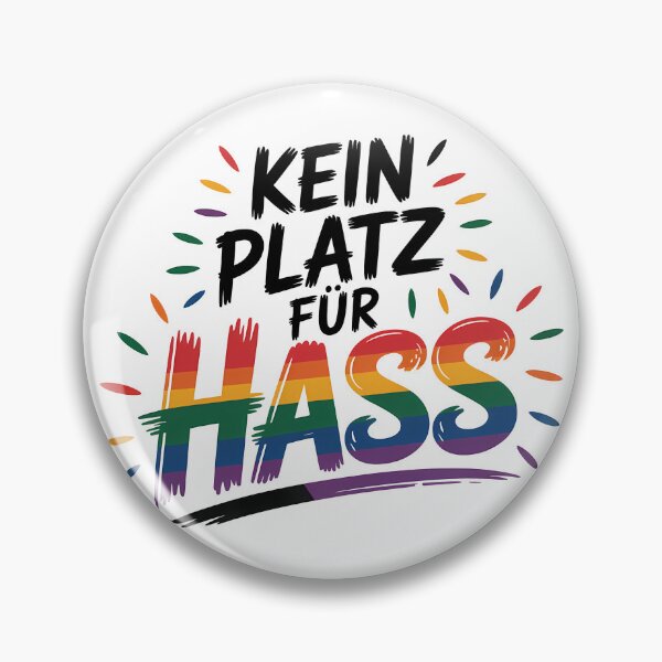 Item preview, Kein Platz für Hass – Statement für Menschenrechte und Solidarität designed and sold by LoFizzy.