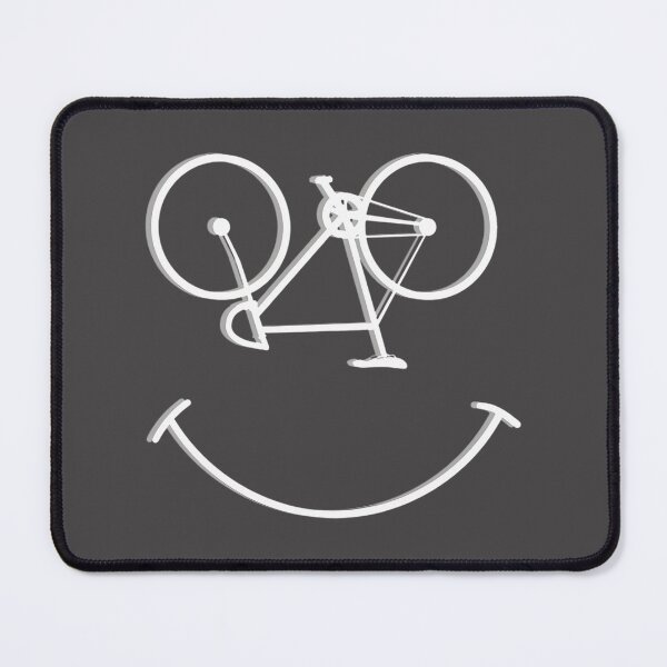 Item preview, Happy Cycling Smiley Face Design for Biking Enthusiasts designed and sold by Mohammad Alsaeed Ibrahim.