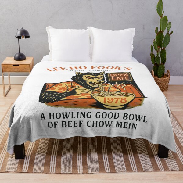 Item preview, Werewolf eating noodles designed and sold by ELIZABEDWIN12.