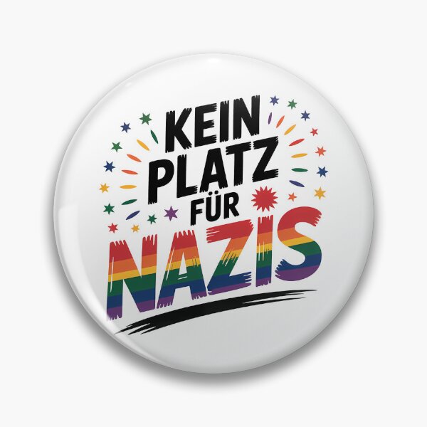 Item preview, Kein Platz für Nazis – Statement für Menschenrechte und Solidarität designed and sold by LoFizzy.