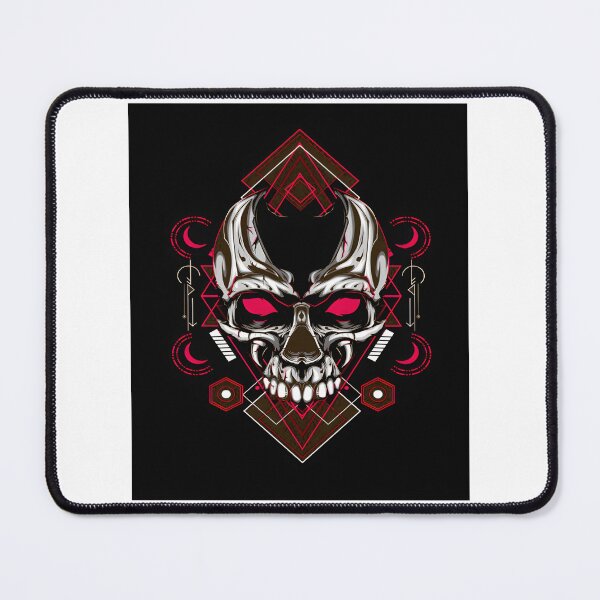 Item preview, Geometric Skull Head Artwork Featuring Modern Abstract Design designed and sold by YungSlitz.