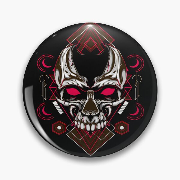 Item preview, Geometric Skull Head Artwork Featuring Modern Abstract Design designed and sold by YungSlitz.