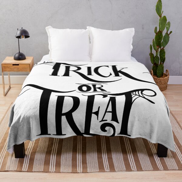 Item preview, Trick or Treat Spooky Halloween Calligraphy Typography Quote designed and sold by LYAN-STORE.