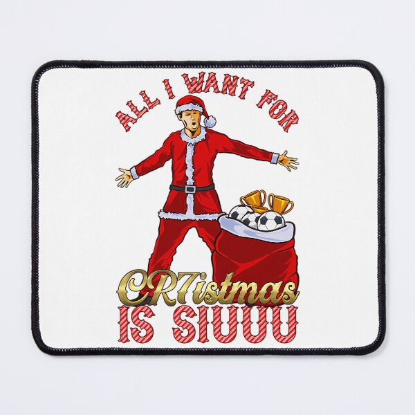 Item preview, All I Want For Cr7Istmas Is Siuuu - Cristiano Ronaldo Manchester United Mufc Christmas Jumpert-Shirt Design designed and sold by THEJOHNJADS.