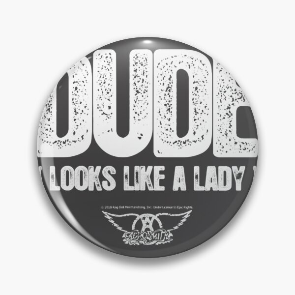 Item preview, Aerosmith Inspired Dude Lyrics Rock Music Graphic Design designed and sold by Indigenous  Art.