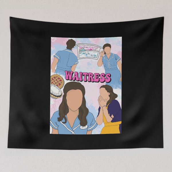 Item preview, Scrumptious Waitress Musical Inspired Diner Art designed and sold by ELIZABEDWIN12.