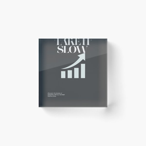 Item preview, Take It Slow Growth Chart Motivational designed and sold by Mr besho.